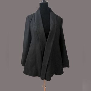 Vintage Black Opera Swing Coat NWOT